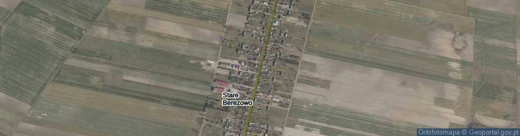 Zdjęcie satelitarne Stare Berezowo ul.